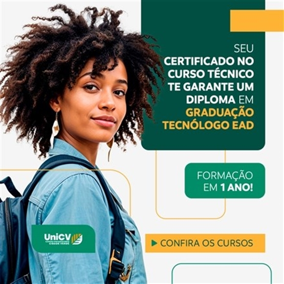 TÉCNICO PARA TECNÓLOGO EM 12 MESES